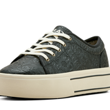 Women's Skylar Shoe - Black Embossed Floral