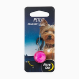 Nite Ize Petlit Collar Light - Pink Jewel