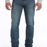 Mens Cinch Silver Label Straight Leg Jean - Med Wash