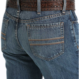 Mens Cinch Silver Label Straight Leg Jean - Med Wash