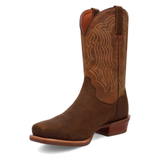 Mens Creed Cowboy Boot -Chocolate/Tan