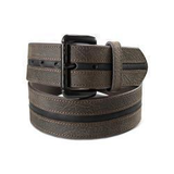 Ariat Mens Work Belt Center Inlay- Dk Brown