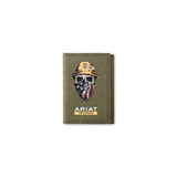 Ariat Work Wallet Trifold - Born 4 This USA Dk Green