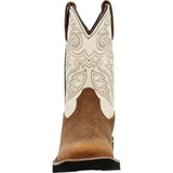 Kids Youth 8" Western  Brown and Bone