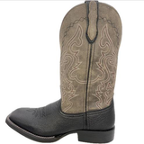 Men's Houston Western Boot -Black/Grey