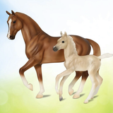 Power & Precision Warmblood Horse and Foal Set