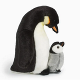 Living Nature Penguin with Chick Plush