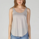 Scoop Neck Round Hem Tank Top