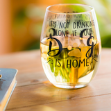 Wine Glass Stemless Glass