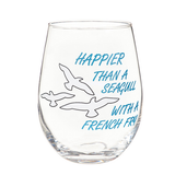 Wine Glass Stemless Glass