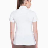 Ladies Cara Short Sleeve Show Shirt -White