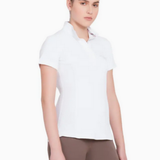 Ladies Cara Short Sleeve Show Shirt -White