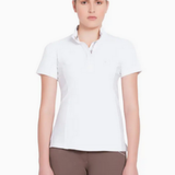 Ladies Cara Short Sleeve Show Shirt -White