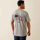 Mens Rebar Strong Groundbreaker Tee -Grey