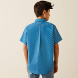Boys Scott Classic Fit Shirt - Dk. Teal
