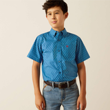 Boys Scott Classic Fit Shirt - Dk. Teal