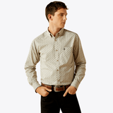 Mens Sirius Fitted Western L/S Shirt