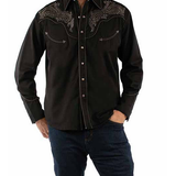 EMB. Shirt with Studs