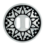 1 1/2" Indian Accent Slotted Jeremiah Watt Concho