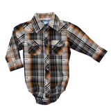 Infant Hermosillo Jacquard Print L/S Romper