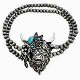 Farm Animal Navajo Beads Bracelet