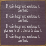 Wooden Signs with Sayings