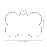 Hushtag XL Bone Tag