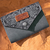 Wrangler Floral Tooled Wallet Card Holder