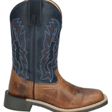 Rustler Boot - Brown Waxed Dist/Navy