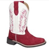 Cassidy Kids Raspberry/White Leather