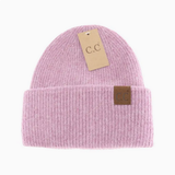 Ribbed Double Cuff C.C Beanie