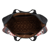 Wrangler Sherpa Aztec Canvas Duffle Bag