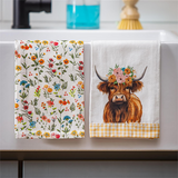 Petal Plow Kitchen Towel Farm Animal Tea Towel Set
