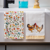 Petal Plow Kitchen Towel Farm Animal Tea Towel Set