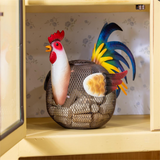 Petal Plow Barware Accessory Cork Collector Farm Rooster