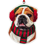 Wood Dog Pet Ornament