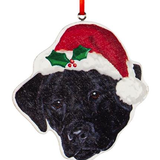 Wood Dog Pet Ornament