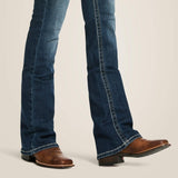 Women's REAL MR Bootcut - Entwined Festival Blue