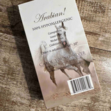 Horseshoe with Boho Flowers/Arabian Horse Necklace Jewelry