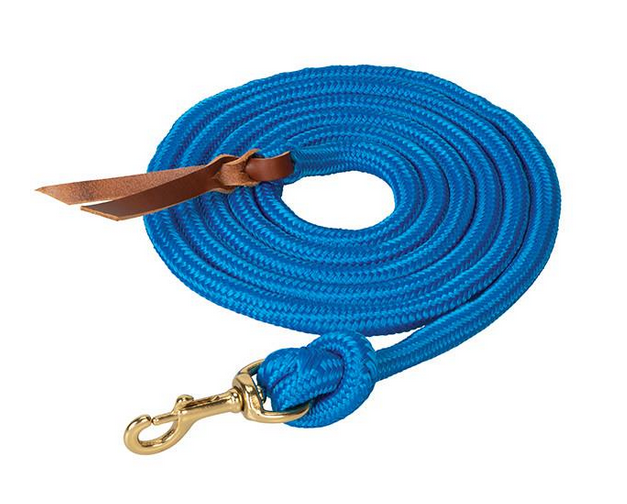 Poly Cowboy Lead with Snap, 5/8" x 10'