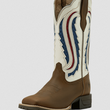 Women's Hybrid Ranchwork VentTEK 360 Western Boot - Dist. Brown