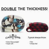 Lone Mountain Plush Sherpa Throw