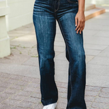 Western Stitch Patched Pocket Bootcut Jeans