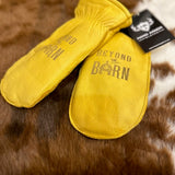 BTB Sherpa Lined Leather Mitten