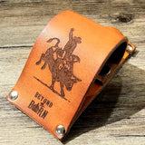 Laser Cut Leather Phone Tablet Stand Holder BTB