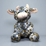 Large Farm Pal - Orange Aztec Cow