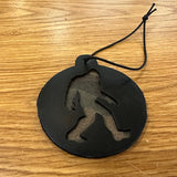 BTB Laser Cut Ornaments - Cowhide Yeti