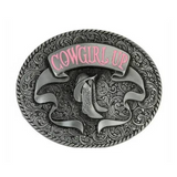 Cowgirl Up Belt Buckle
