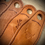 Leather Cast Iron Hanging Pan Handle Cover 6.5" Assort BTB