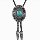 Western Turquoise Bolo Tie